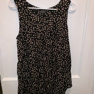 Lucky Brand Polka-Dot Tank Top